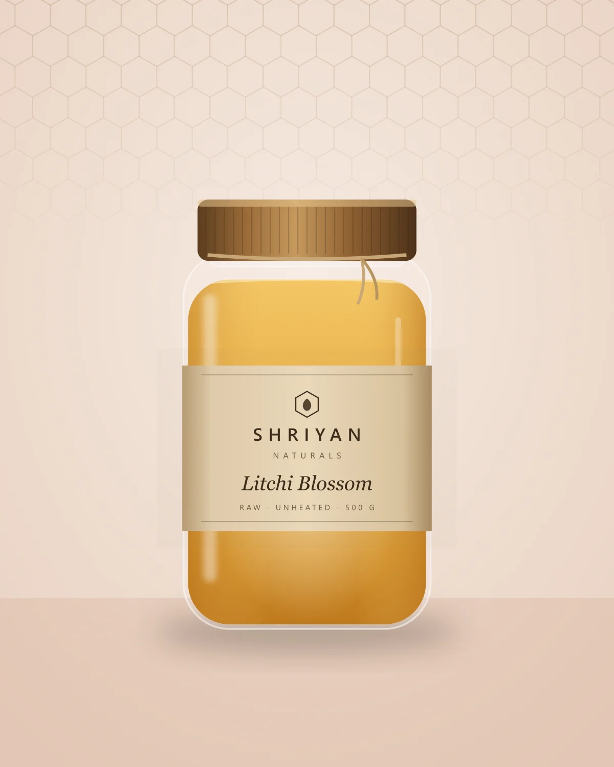 Litchi Blossom Honey jar
